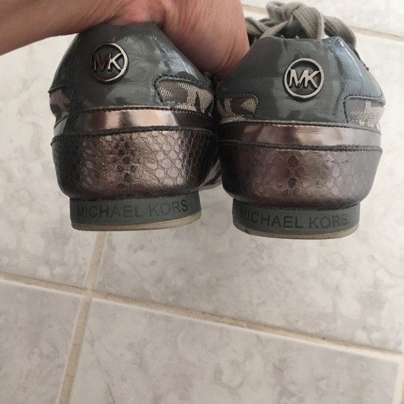 Micheal Kors Gunmetal Trainers - Picture 5 of 8